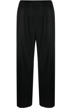 PLEATS PLEASE ISSEY MIYAKE Pantalones capri plisados