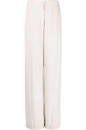 Fabiana Filippi Pantalones anchos de talle alto