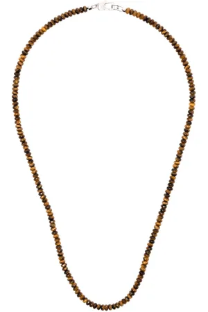 Tateossian Collar Nodo con cuentas