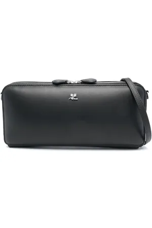 Courrèges Bolso de hombro Cloud con placa del logo