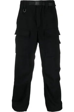 Y-3 Pantalones cargo estilo capri