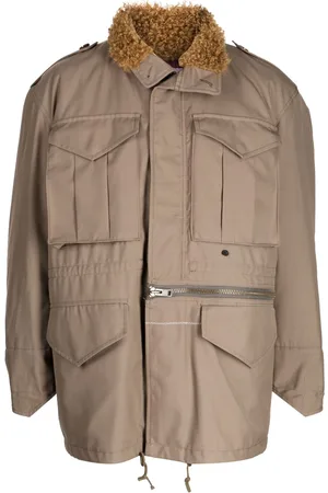 Kolor Chaqueta con cuello de vellón