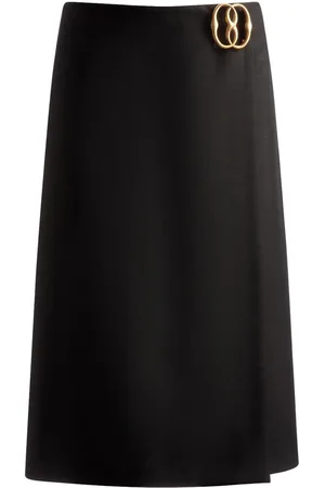Bally Falda con placa del logo