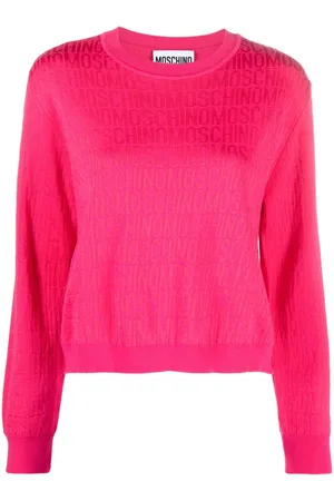 Moschino Jersey con logo en jacquard