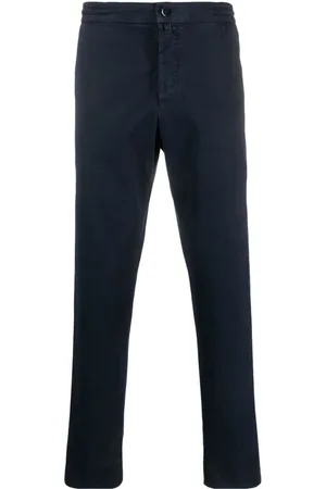 Kiton Pantalones ajustados de talle bajo