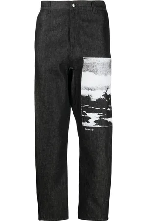 OAMC Pantalones con estampado gráfico