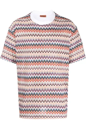 Missoni Camiseta con motivo en zigzag