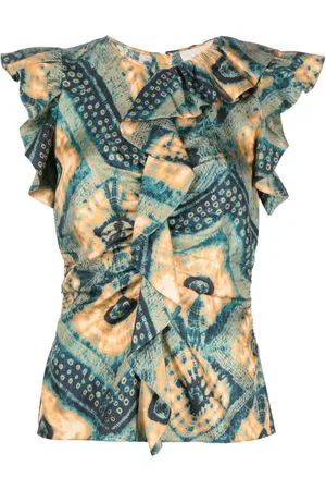 ULLA JOHNSON Blusa Vida de seda