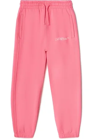 OFF-WHITE Pantalones de chándal con logo Bookish