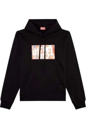 Diesel Sudadera S-Ginn-Hood-L4 con capucha y logo