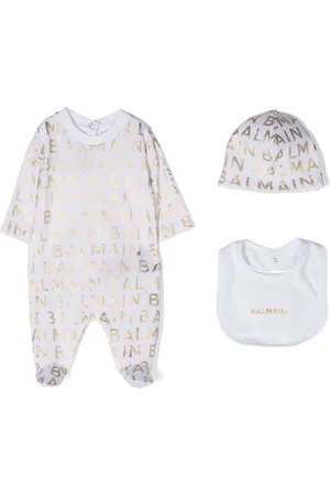 Balmain Conjunto con logo estampado