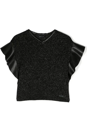 MONNALISA Blusa con hilo metalizado