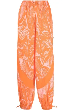 adidas Pantalones de chándal con estampado de madera