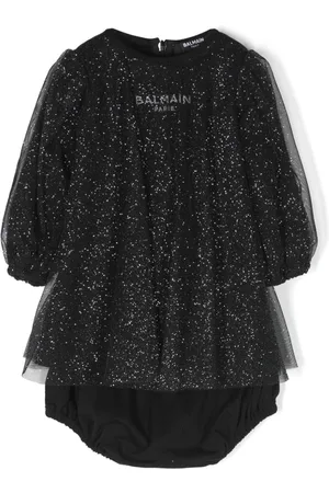 Balmain Vestido con logo