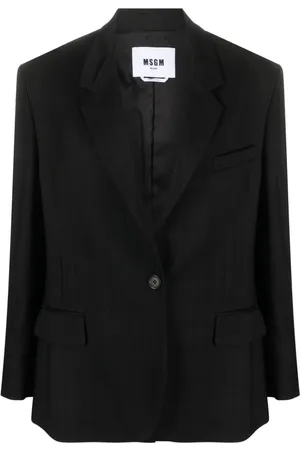 Msgm Notched-lapels single-breasted blazer