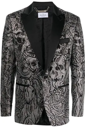 Philipp Plein Blazer Lord Fit Tattoo