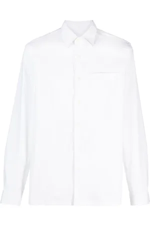 Prada Camisa con logo bordado
