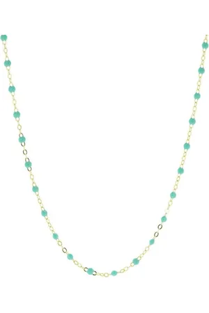 GIGI CLOZEAU 18kt yellow gold Classic Gigi beaded sautoir necklace