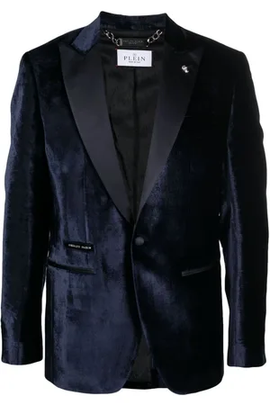 Philipp Plein Blazer con parche del logo
