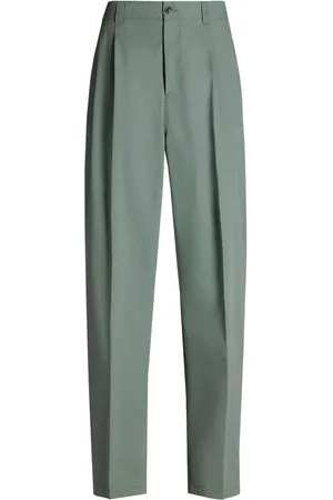 Maison Margiela Pantalones con detalle de canesú de x Pendleton