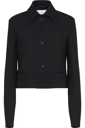 Salvatore Ferragamo Chaqueta corta con botones