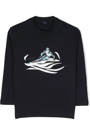 Il gufo Camiseta con motivo de esquí