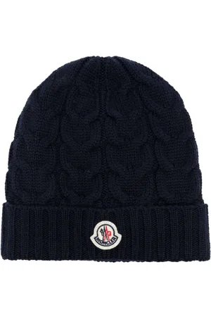 Moncler Gorro con aplique del logo