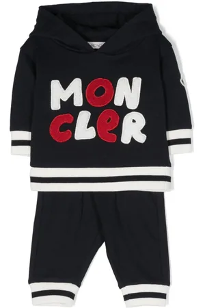 Moncler Chándal con logo con apliques
