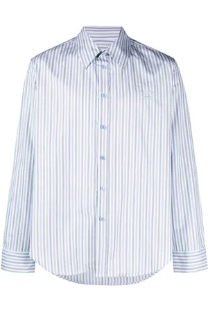MARTINE ROSE Camisa con logo bordado