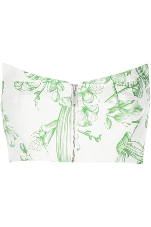 LEO LIN Top con estampado floral