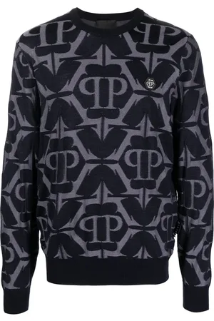 Philipp Plein Sudadera Chrome en intarsia