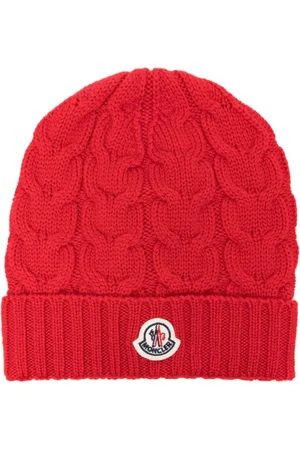 Moncler Gorro con aplique del logo