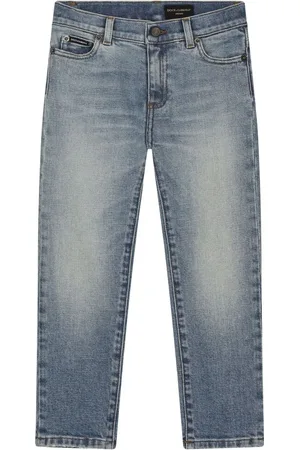Dolce & Gabbana Vaqueros skinny con logo estampado