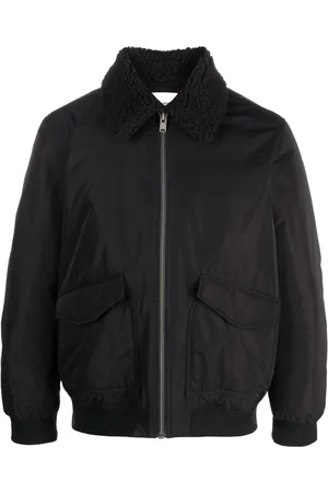 Zadig & Voltaire Chaqueta bomber con cuello de pelo