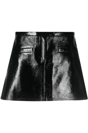 Courrèges Minifalda con silueta trapecio