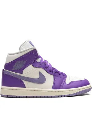 Jordan Zapatillas Air 1 Mid Action Grape