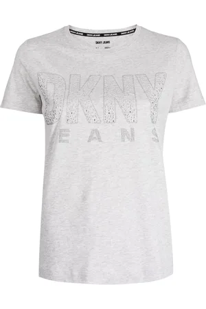 DKNY Camiseta con logo de apliques