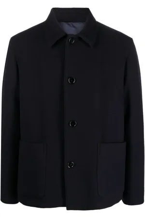 Dondup Sobrecamisa con botones y cuello italiano