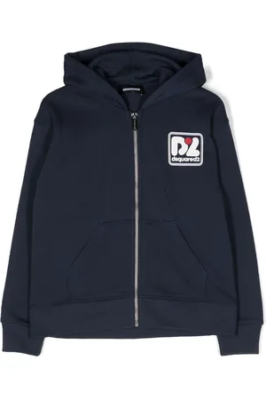 Dsquared2 Sudadera con capucha y parche del logo