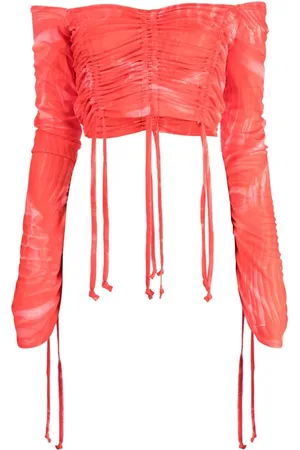 Cannari Concept Top corto plisado