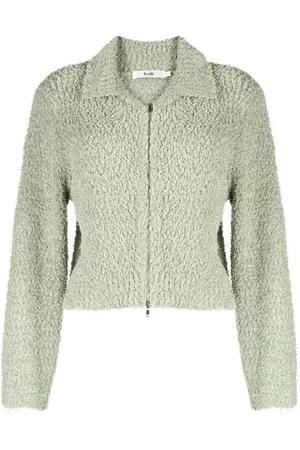 B+AB Chaqueta con cuello de pico