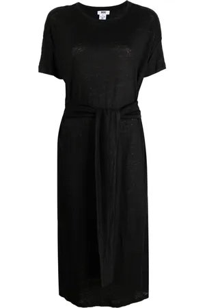 DKNY Vestido largo de manga corta