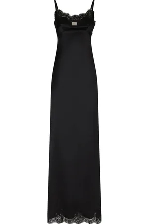 Dolce & Gabbana Vestido de fiesta con ribete de encaje
