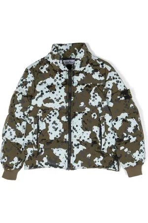 Stone Island Chaqueta con motivo Compass