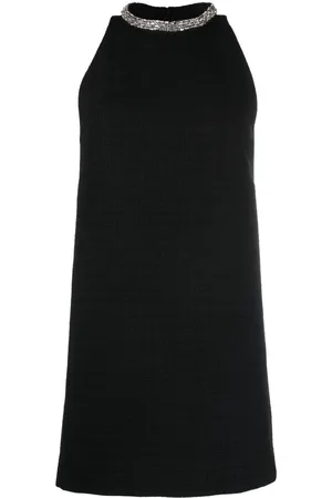 Sandro Vestido con cuello enjoyado