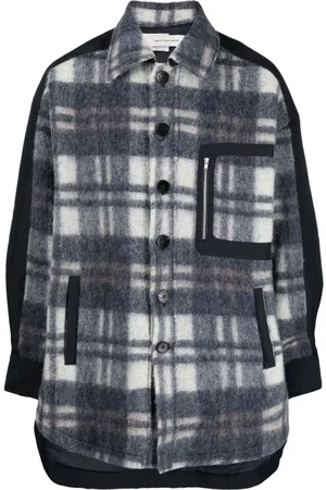 Feng Chen Wang Camisa a cuadros