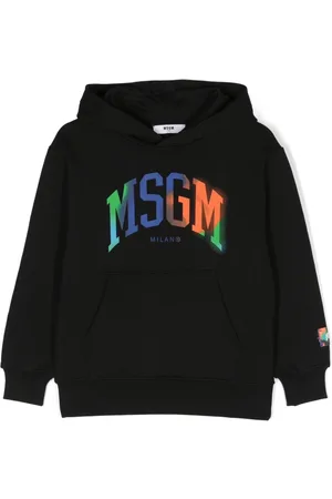 Msgm Sudadera con capucha y logo