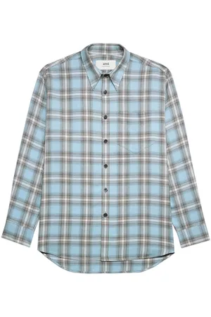 Ami Camisa de punto a cuadros