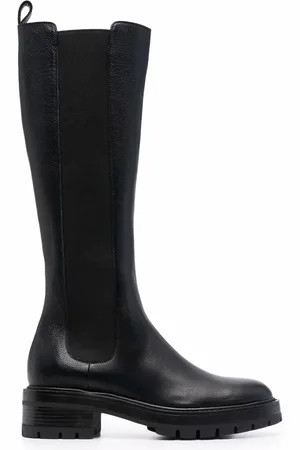 Aquazzura Botas de media caña de piel