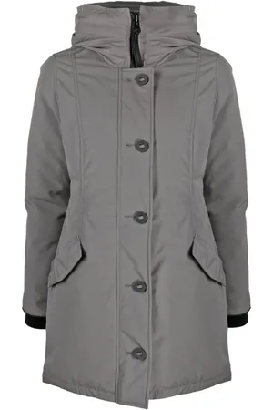 Canada Goose Abrigo Rossclair con parche del logo
